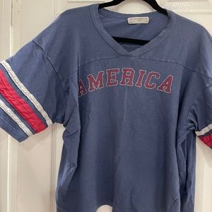 Project Social T Urban Outfitters Jersey look Cotton Tshirt